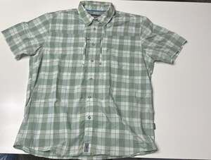 Patagonia Men's Island Hopper Short Sleeve Plaid Button Down Fishing Shirt